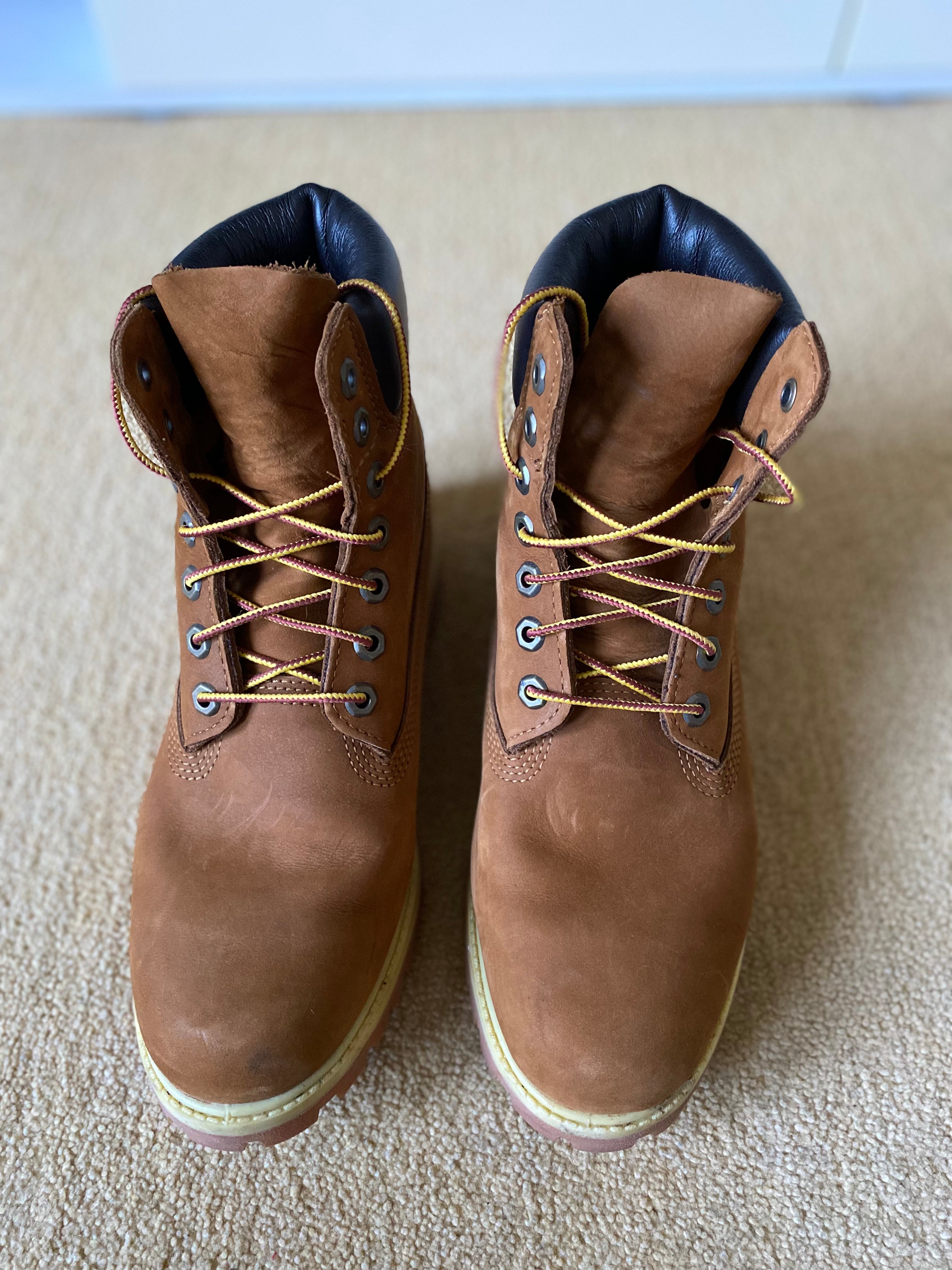 Timberland 6 Inch Waterproof Boots - Size 7.5W-Second Style-Second Style