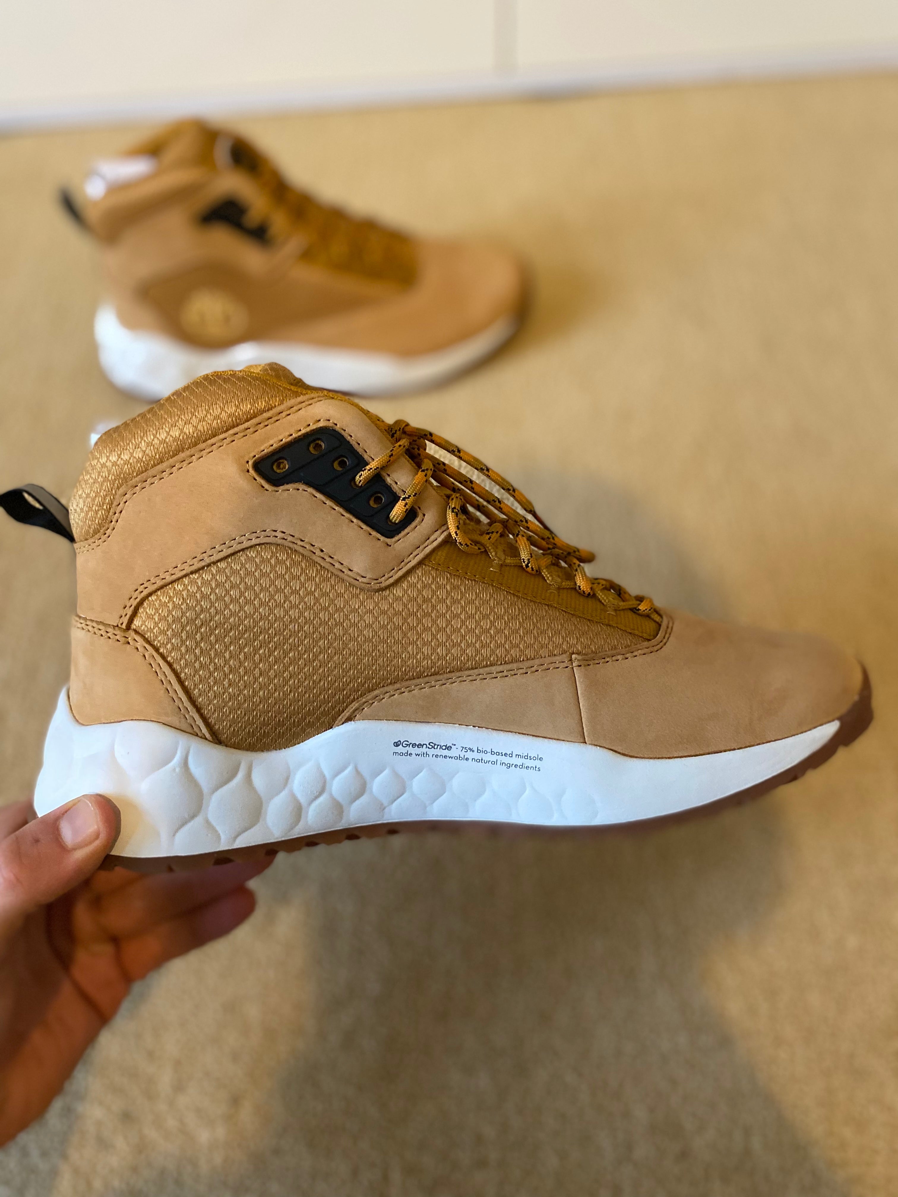 Timberland Solar Wave Mid Nubuck Hiking Boots - Size 7.5-Second Style