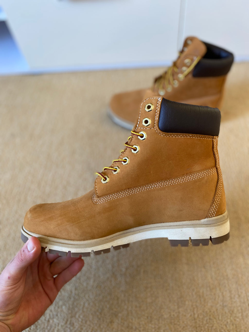 Timberlands Radford Waterproof Lace Up Boots - Size 8-Second Style-Second Style