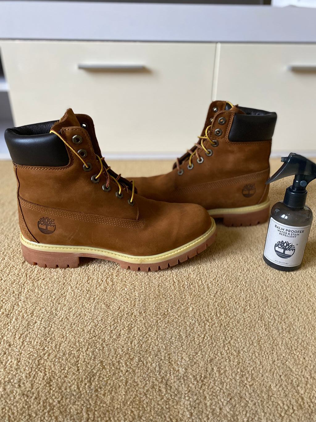 Timberland 6 Inch Waterproof Boots - Size 7.5W-Second Style-Second Style
