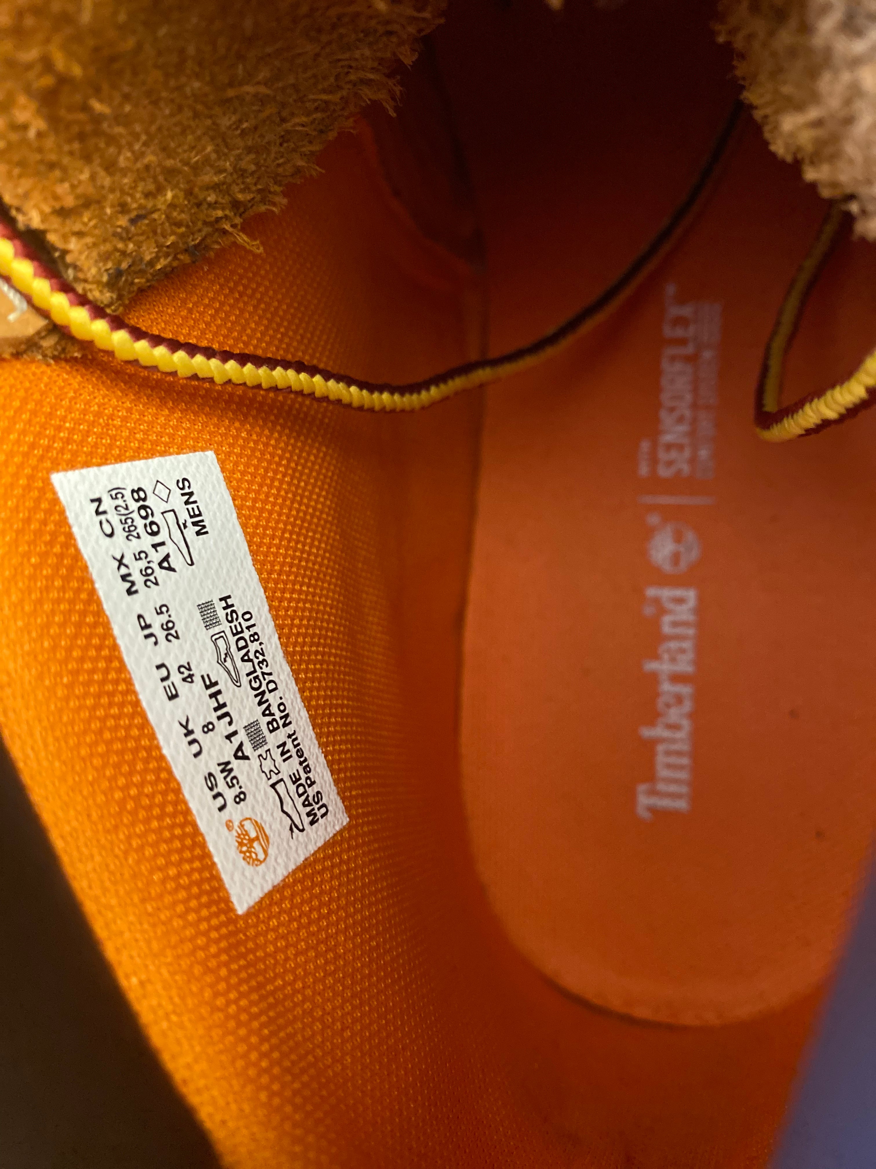 Timberlands Radford Waterproof Lace Up Boots - Size 8-Second Style-Second Style