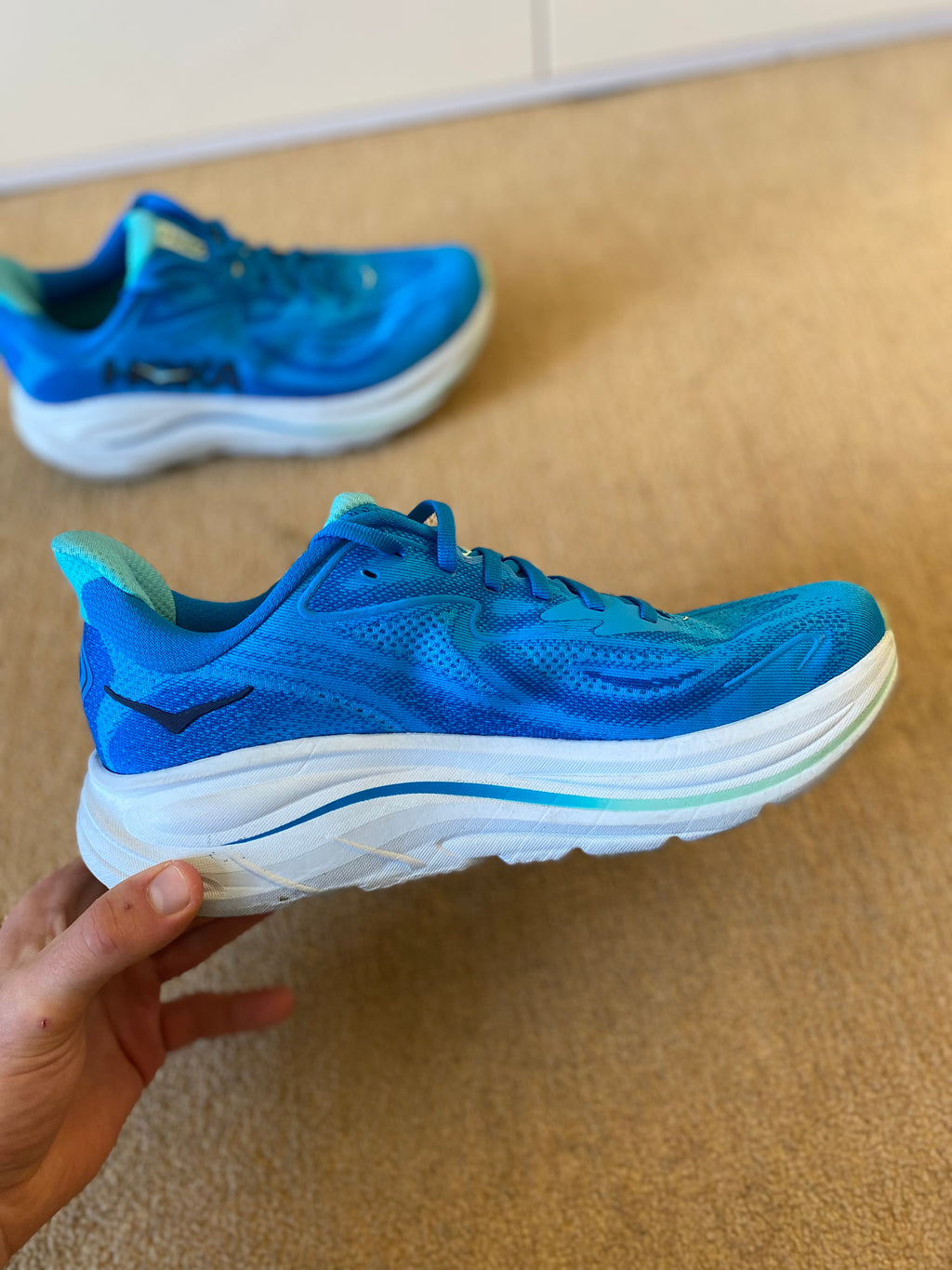 Hoka Clifton 10 Running Shoes - Size 9-Second Style-Second Style