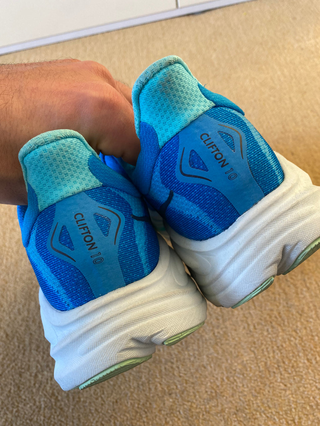 Hoka Clifton 10 Running Shoes - Size 9-Second Style-Second Style