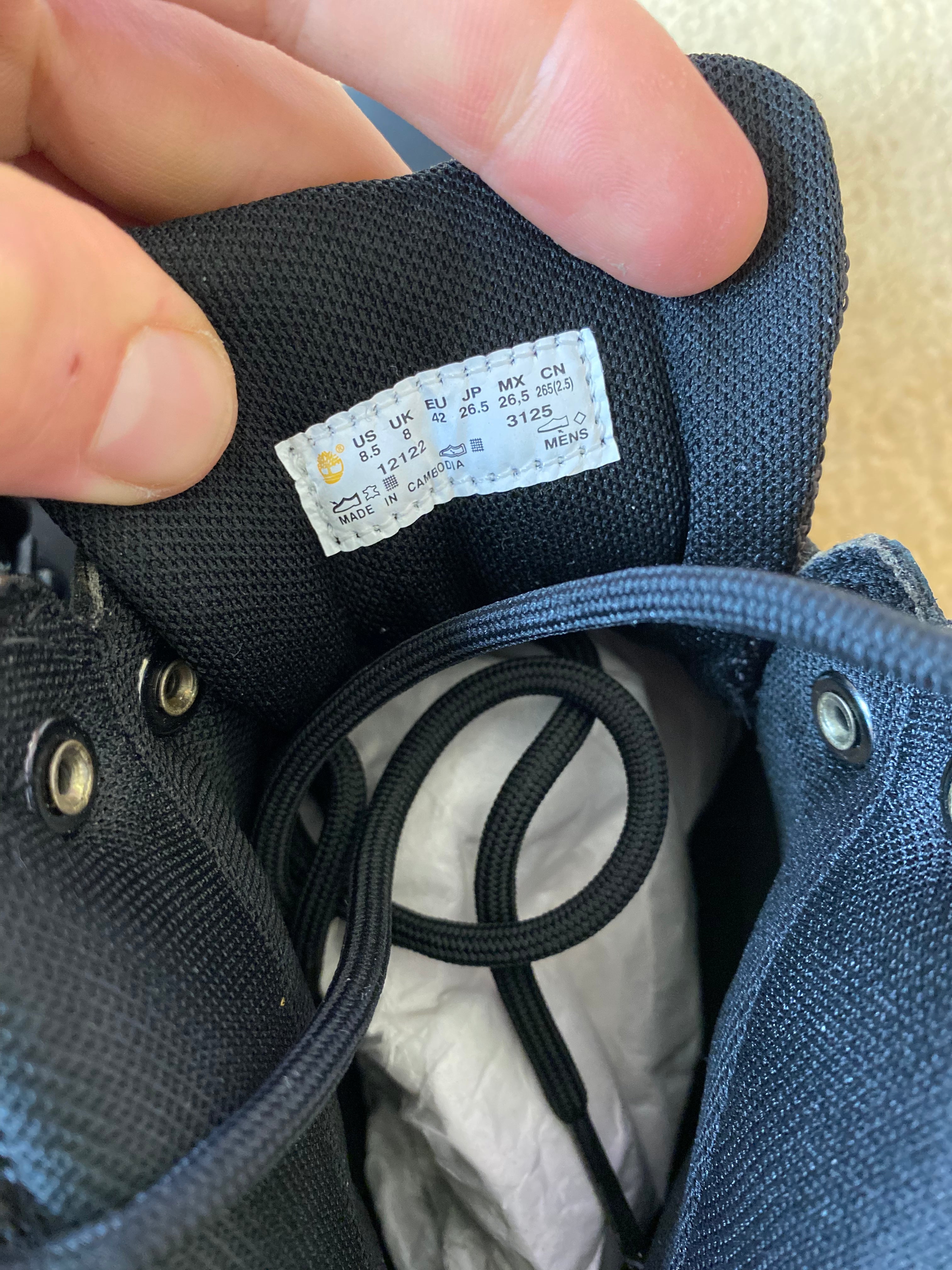 Timberland Euro Hiker Walking Boots Waterproof - Size 8-Second Style-Second Style