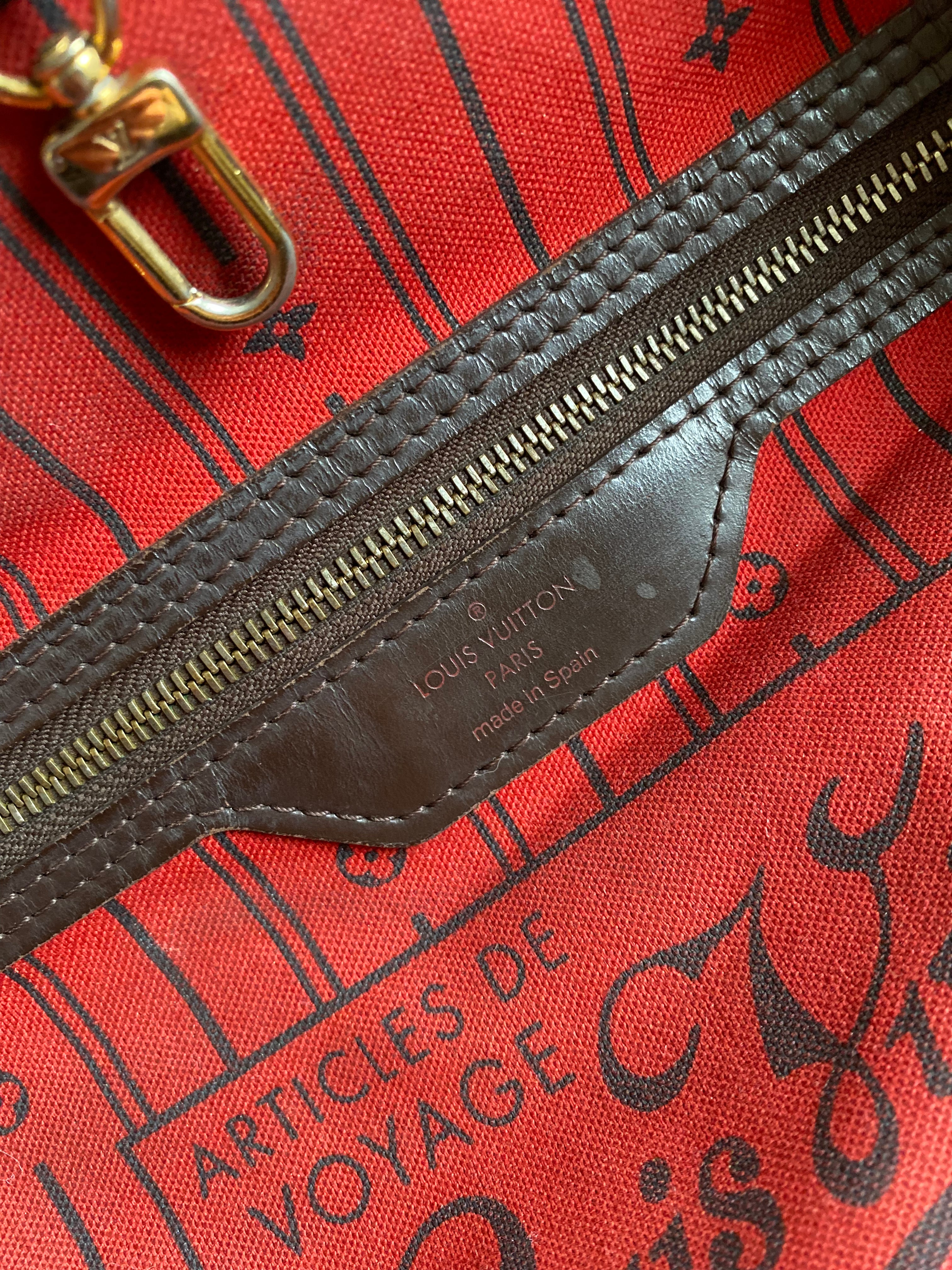 Louis Vuitton MM Neverful Tote Bag-Second Style-Second Style