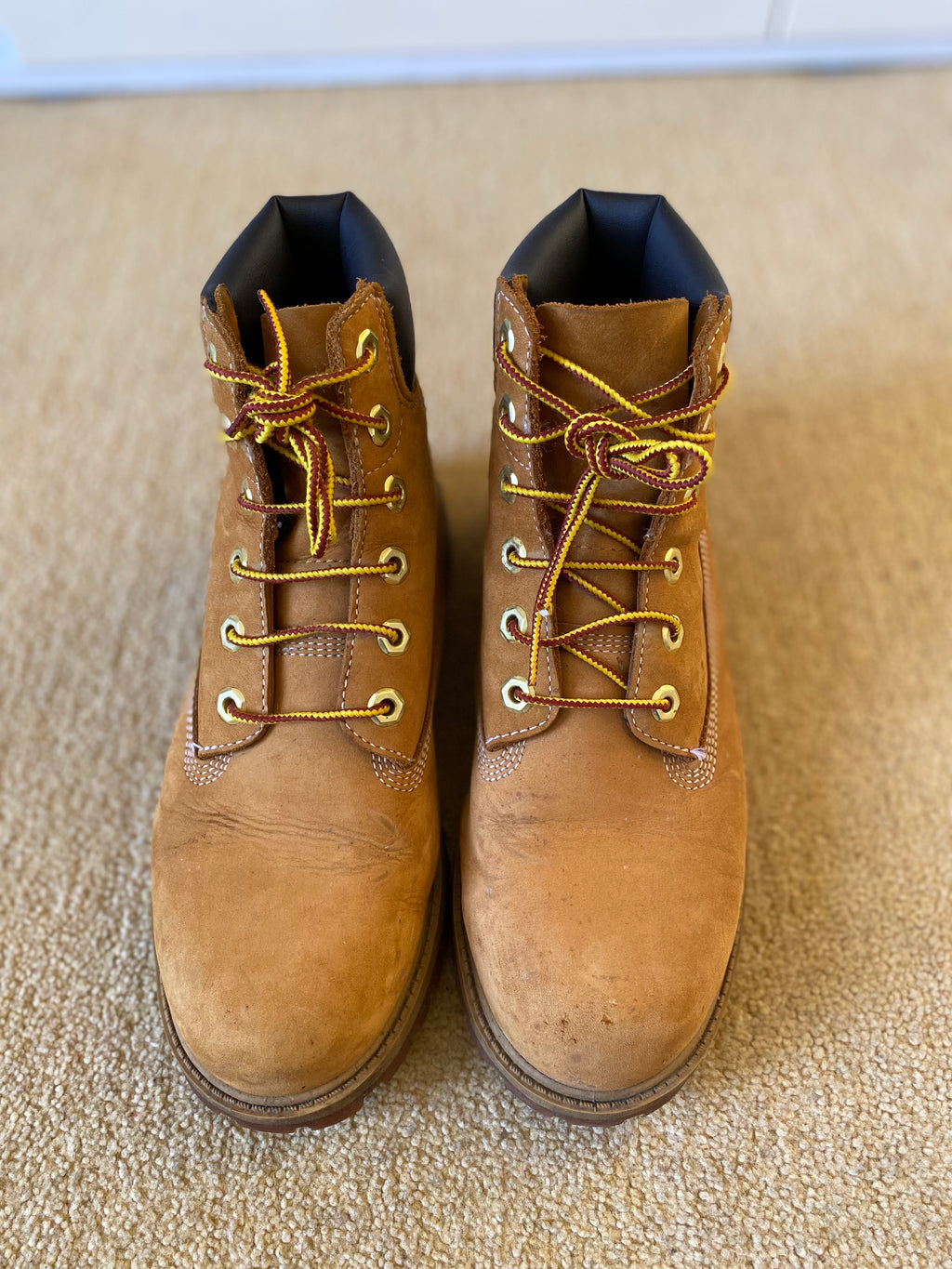 Timberland 6 Inch Premium Boots - Size 5-Second Style-Second Style