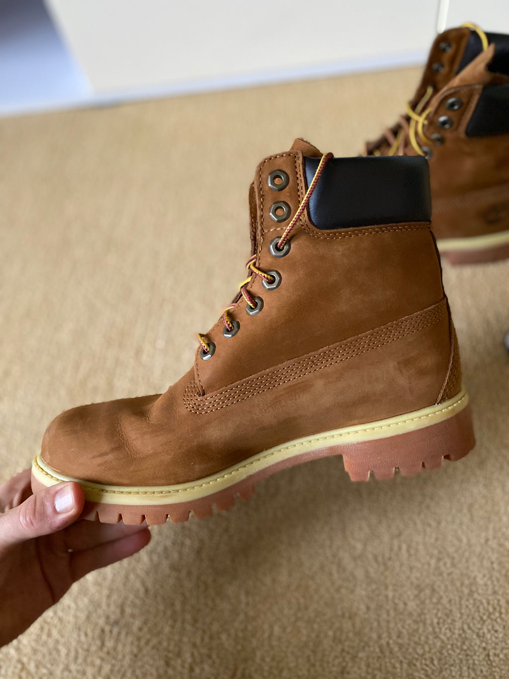 Timberland 6 Inch Waterproof Boots - Size 7.5W-Second Style-Second Style