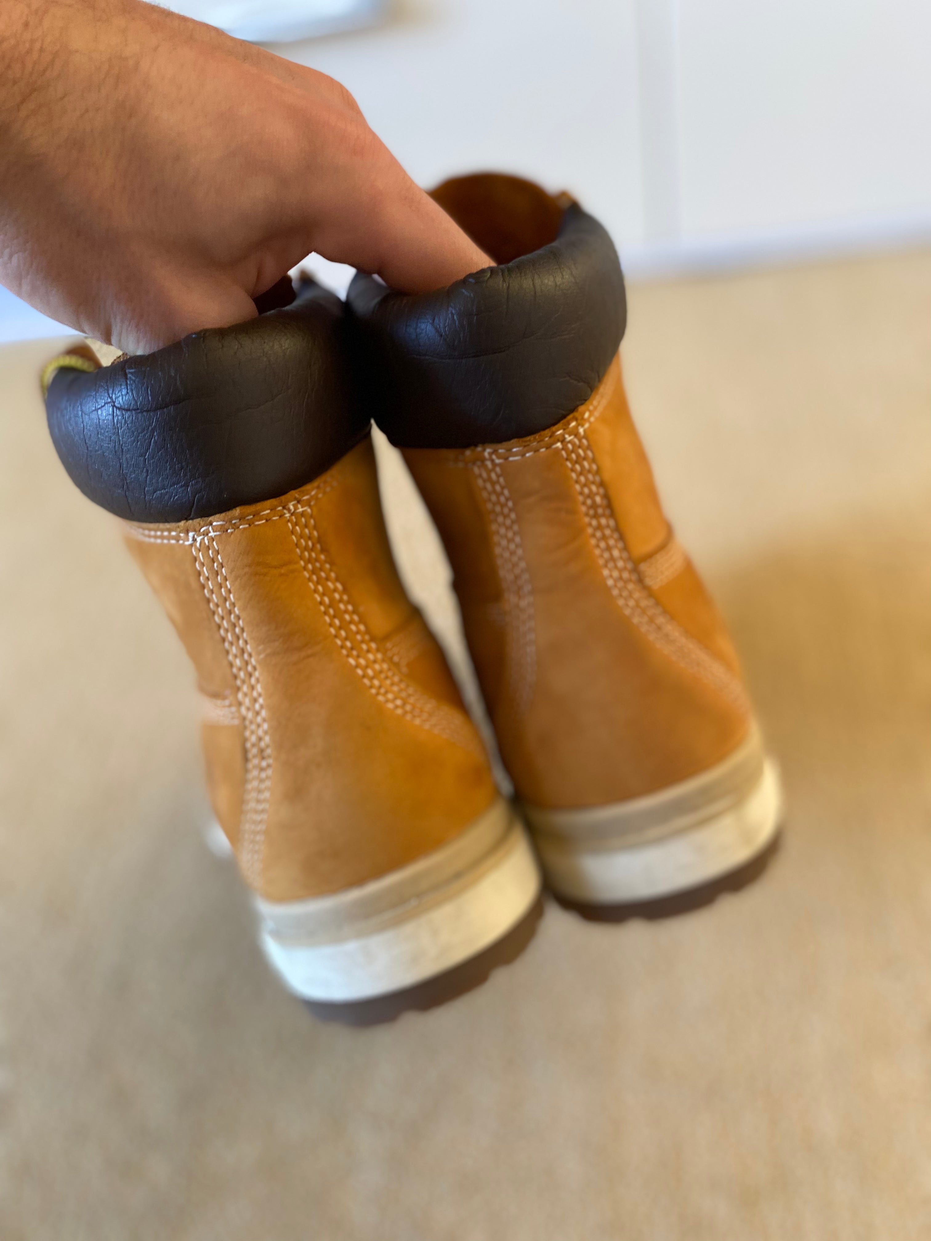 Timberlands Radford Waterproof Lace Up Boots - Size 8-Second Style-Second Style