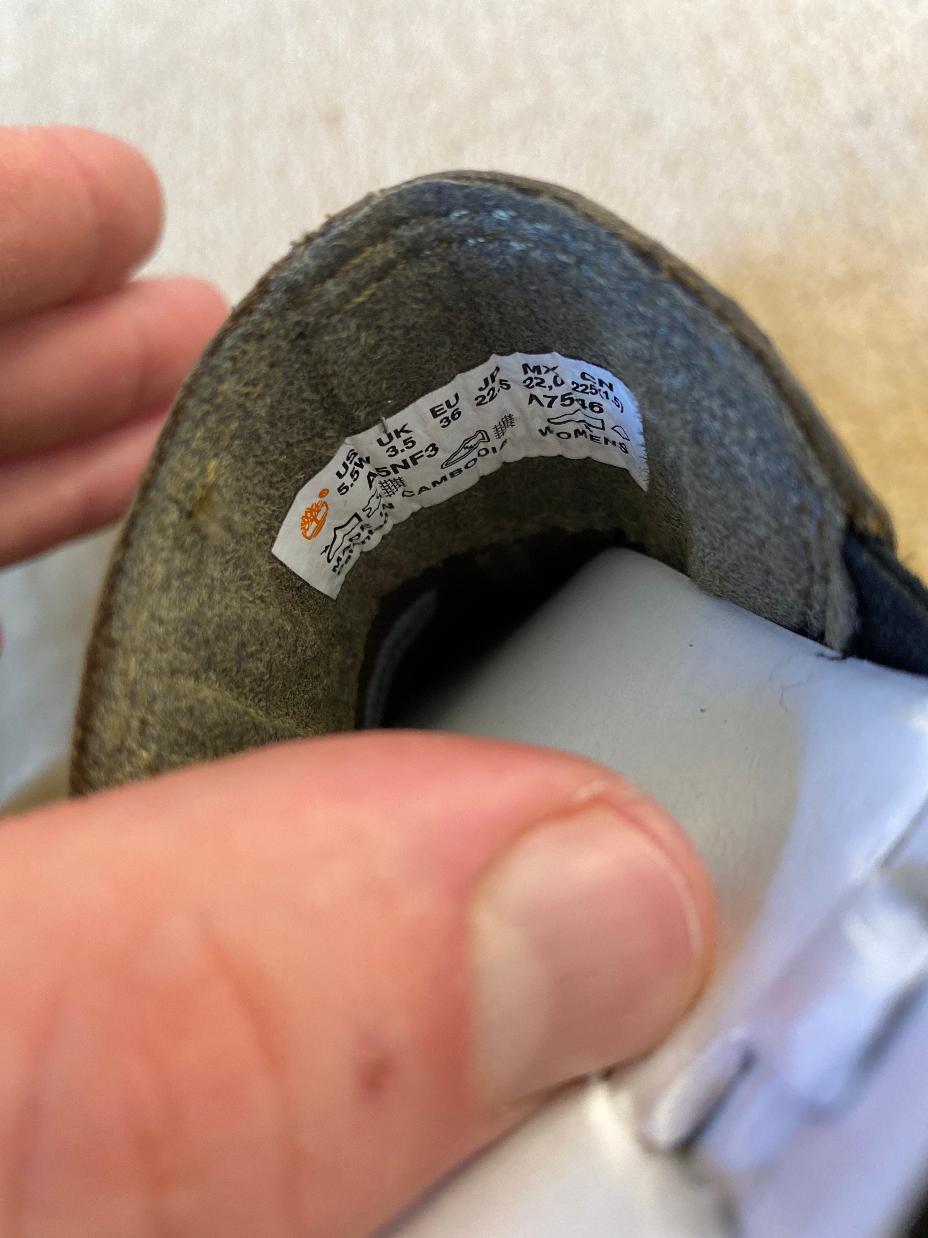 Timberland Cortina Valley Chelsea Nubuck Boots - Size 3.5-Second Style-Second Style