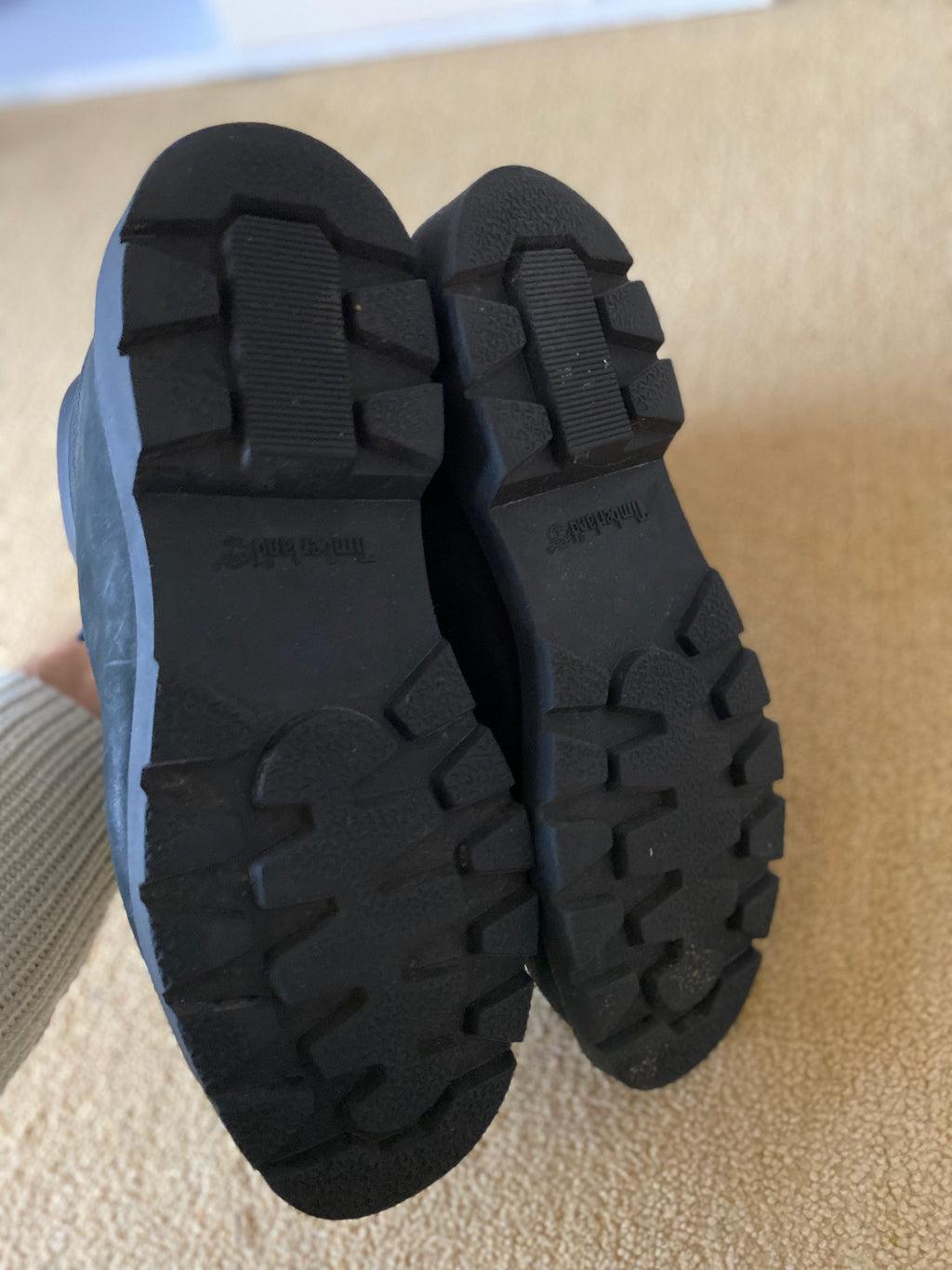 Timberland 6 inch Premium Black Boots - Size 8-Second Style-Second Style