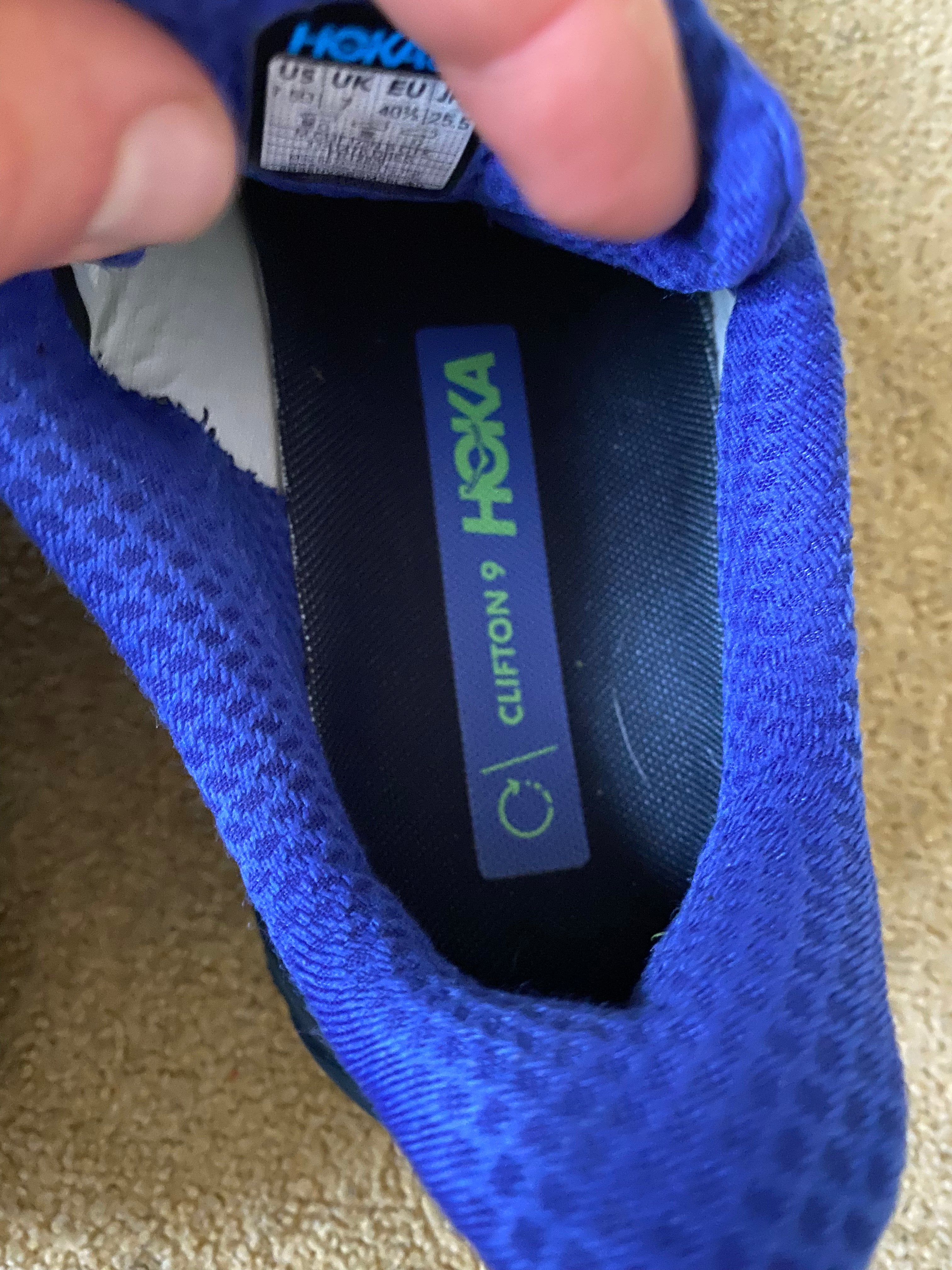 Hoka Clifton 9 Running Shoes Size 7-Second Style-Second Style