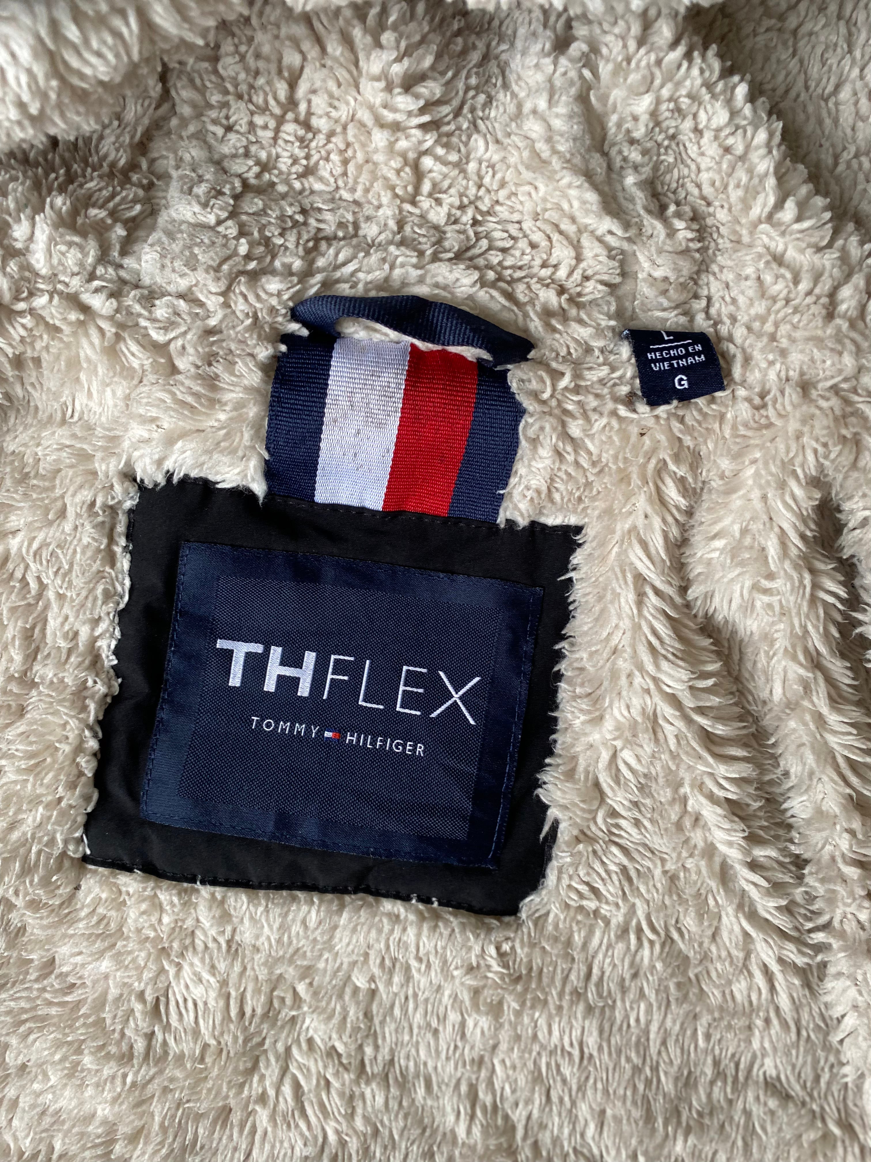 Tommy Hilfiger Fur Lined Hooded Jacket - Size Large