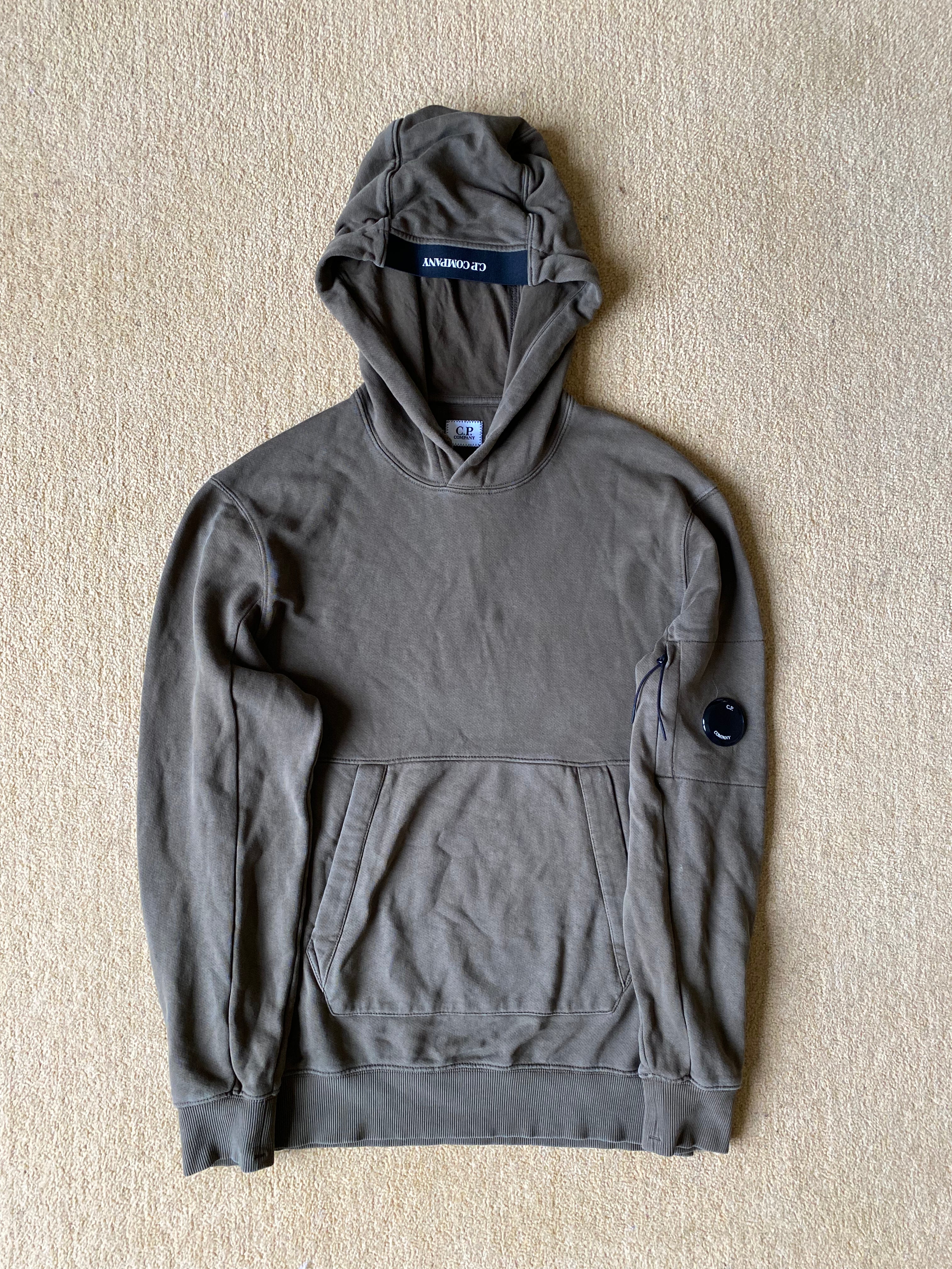 C.P Company Micro Lens Over The Head Hoodie - Size Medium