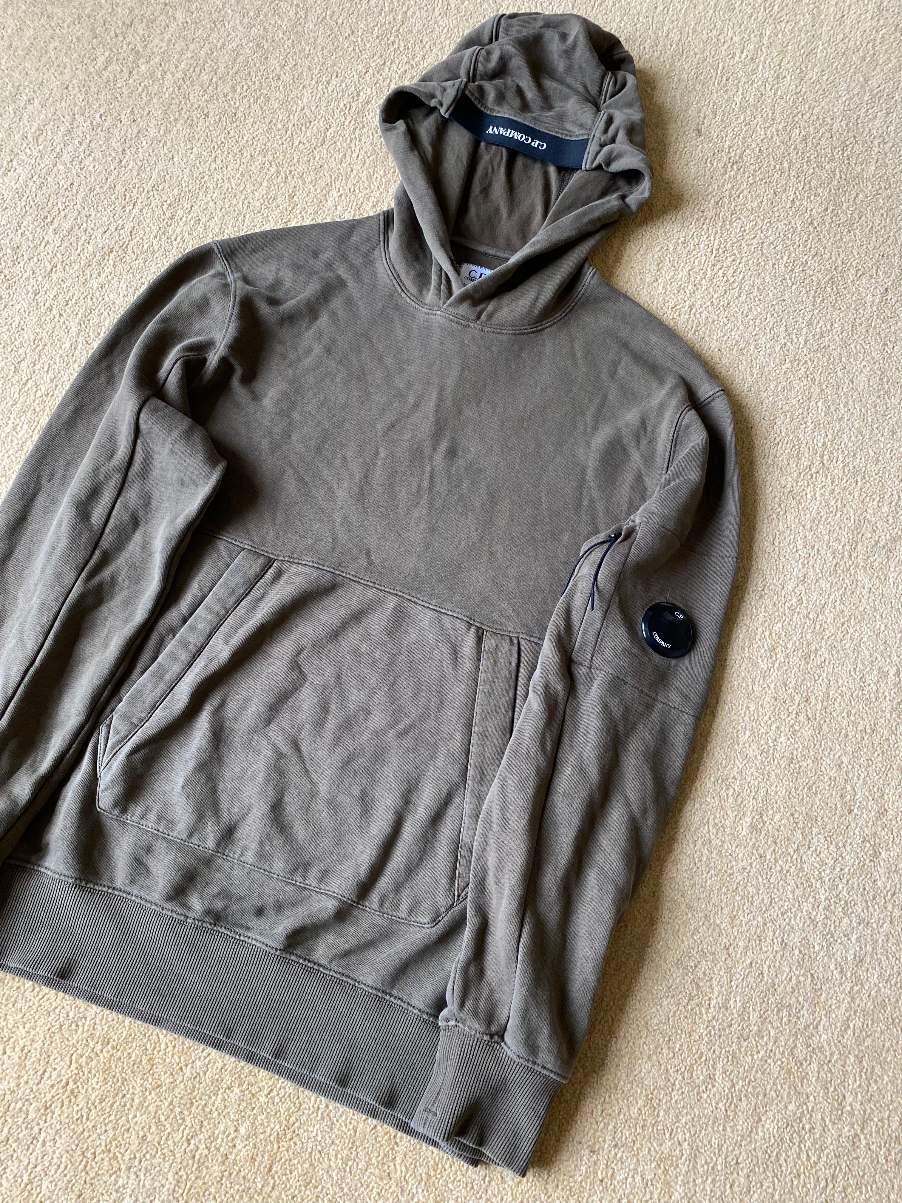C.P Company Micro Lens Over The Head Hoodie - Size Medium