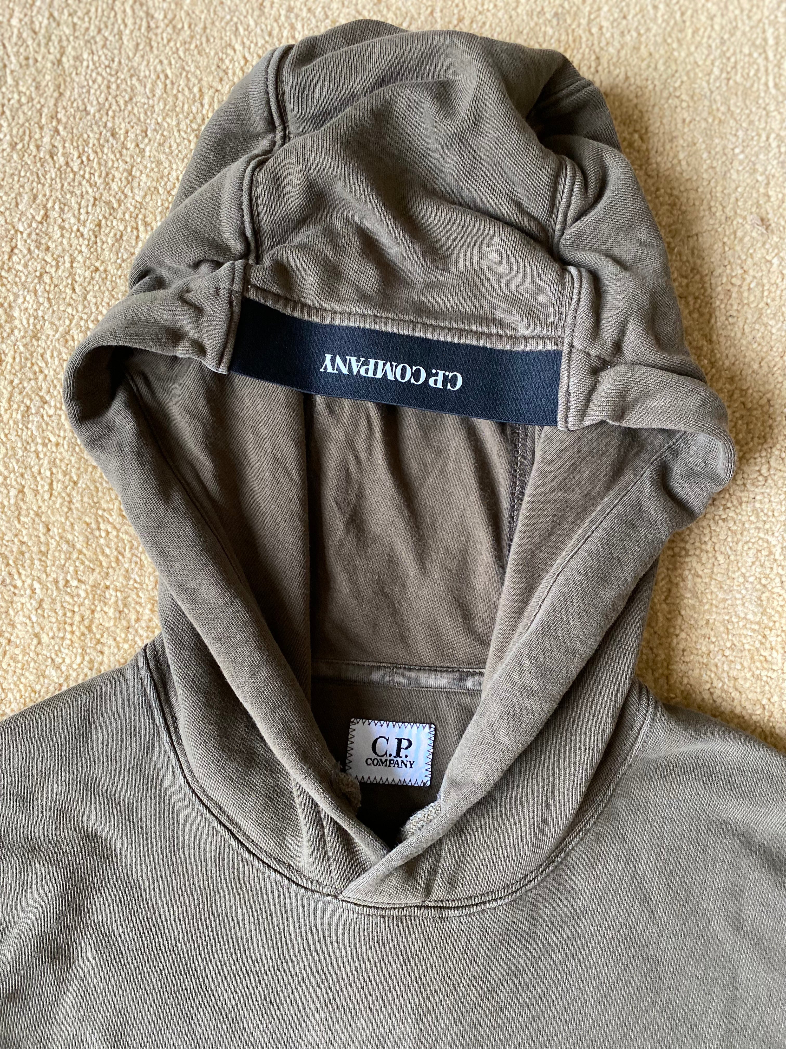 C.P Company Micro Lens Over The Head Hoodie - Size Medium