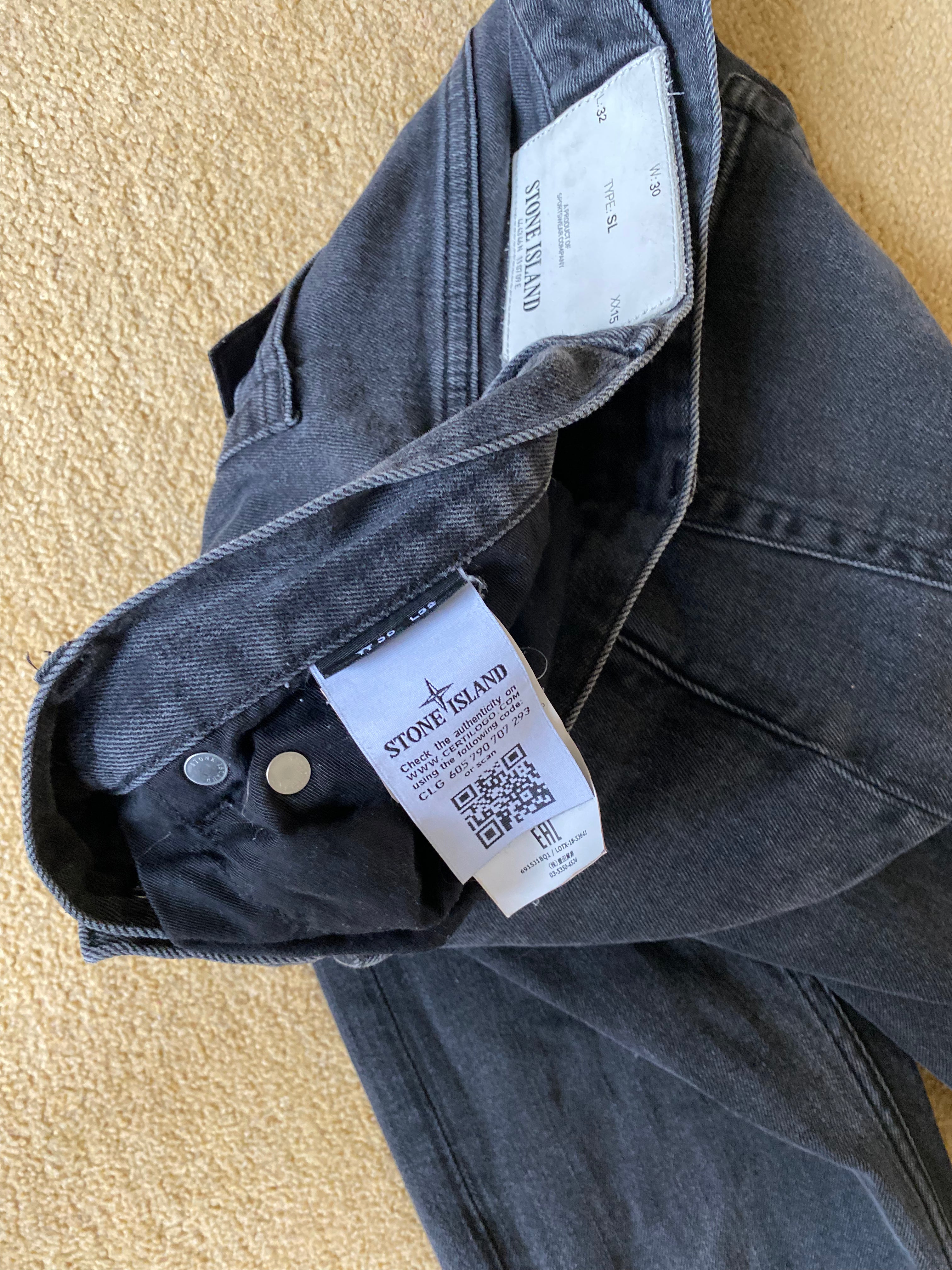 Men's Stone Island Jeans - Slim Fit- L32, W30