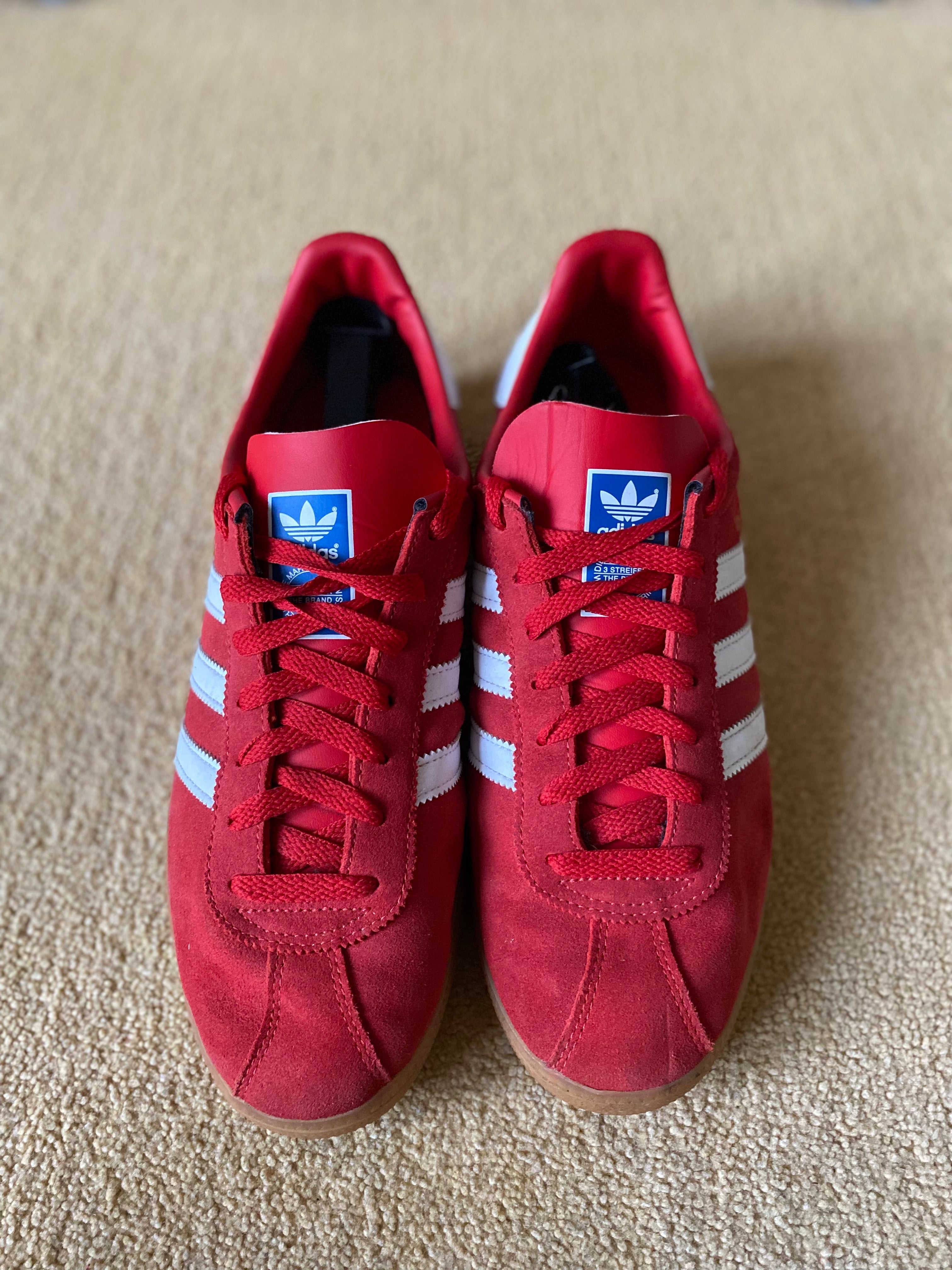 Adidas Munchen Trainers Size 10-Second Style-Second Style